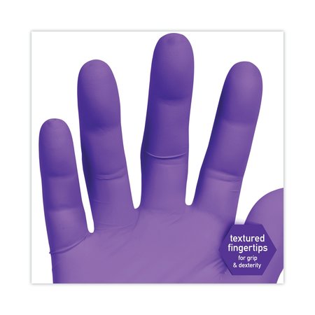 Kimberly-Clark Professional Purple Nitrile, Nitrile Exam Gloves, 6 mil Palm, Nitrile, Powder-Free, S, 100 PK, Purple 55081